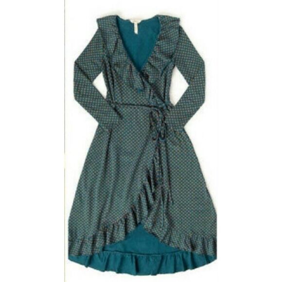 Matilda Jane "Reunion" Wrap Dress Size Small - Picture 8 of 10